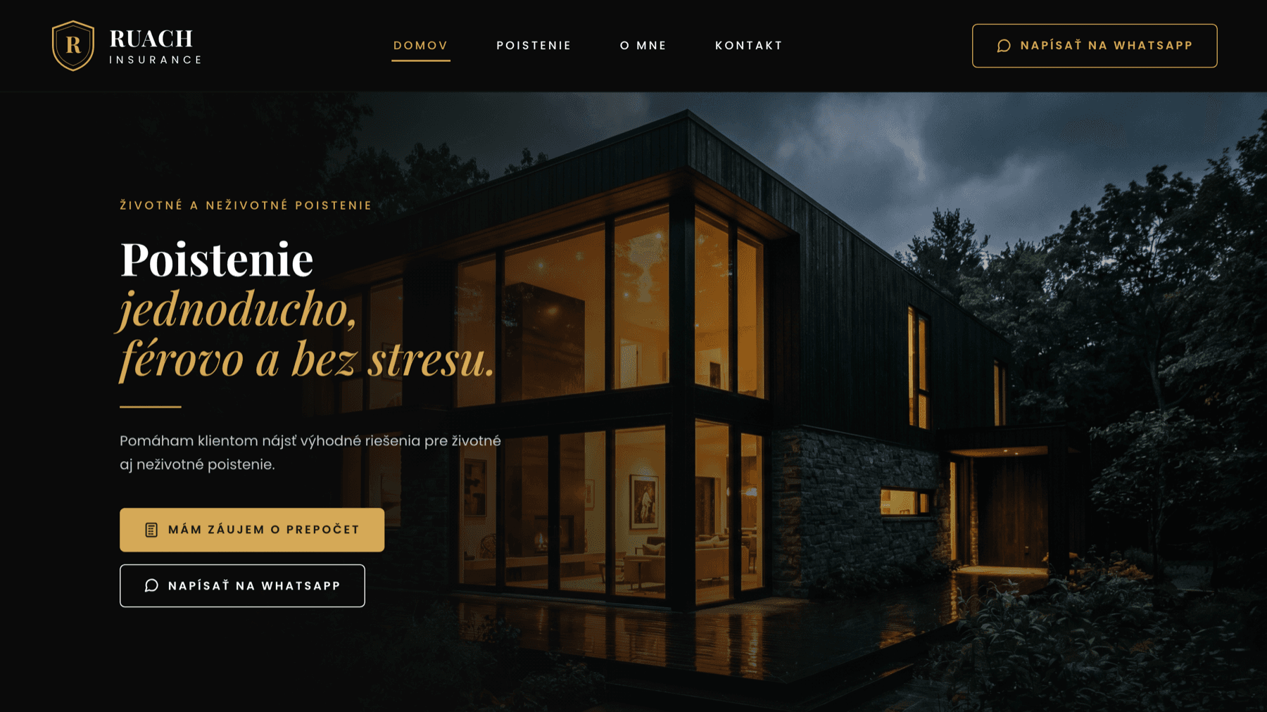 RUACH Insurance — Project preview